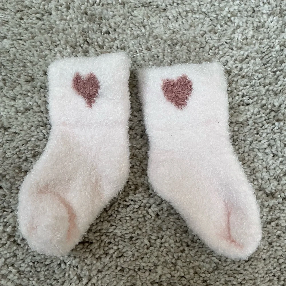 BAREFOOT DREAMS Cozy Chic 2 Pack Socks Set | Barely Pink | OS